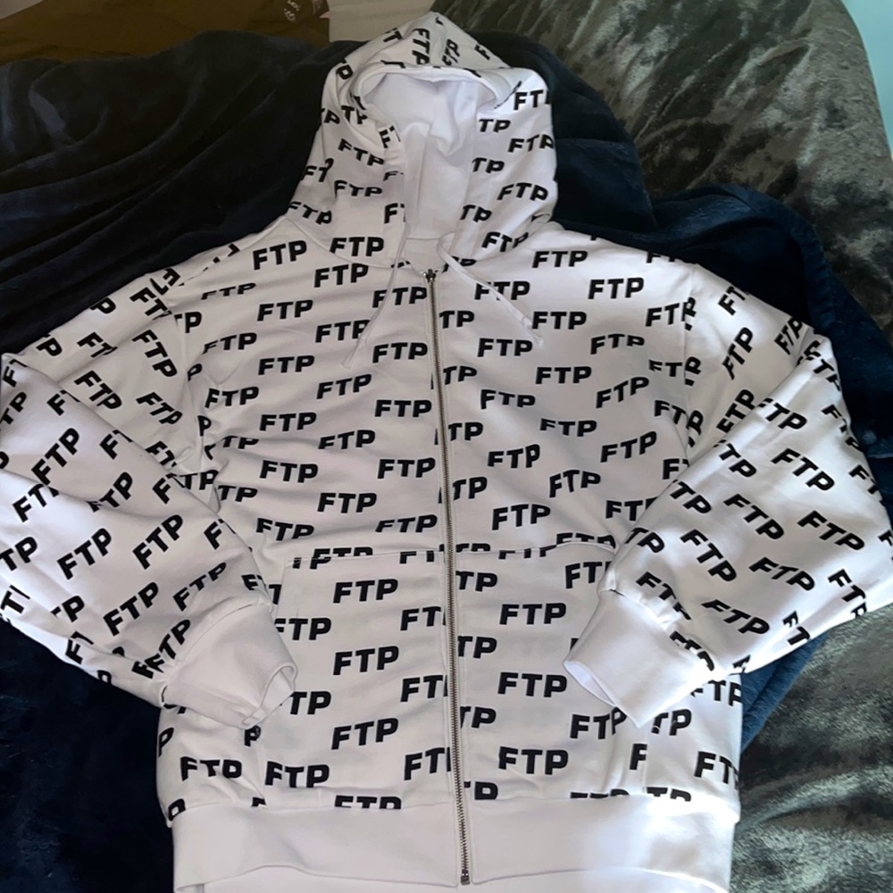 FTP ALL OVER HOODIE REVERSABLE